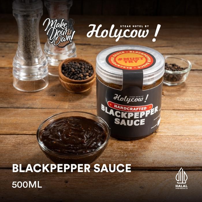 

BisaInstan- Holycow! - Blackpepper Sauce (Sauce & Condiment)