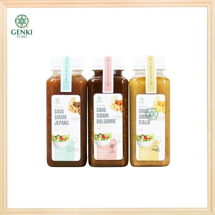 

BisaInstan- Genki Plant Paket Salad Dressing / Saus Siram - 250 ml