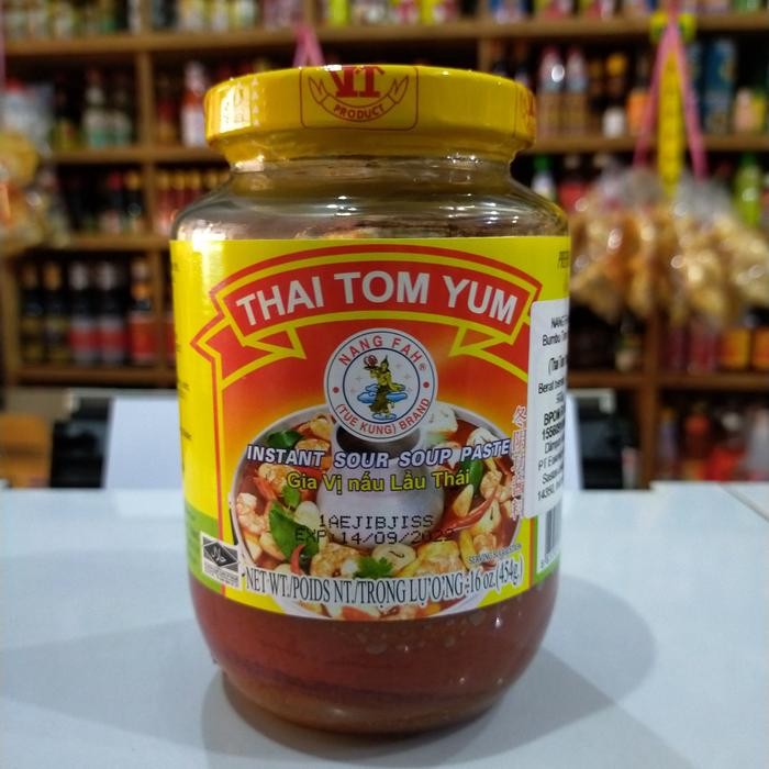 

BisaInstan- Nang Fah Thai Tom Yum/ Tomyam Instant Sour Soup Paste 454gr