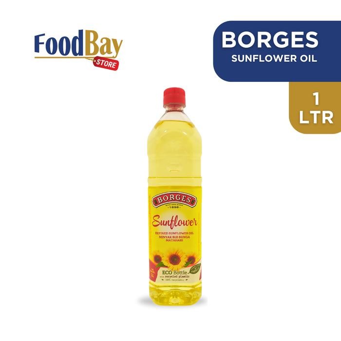 

BisaInstan- BORGES - Sunflower Oil 1L / Minyak Biji Bunga matahari