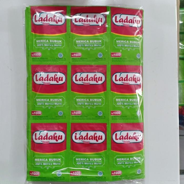 

BisaInstan- Ladaku Merica Bubuk -1 Pak / 6 Renceng / 72 sachet
