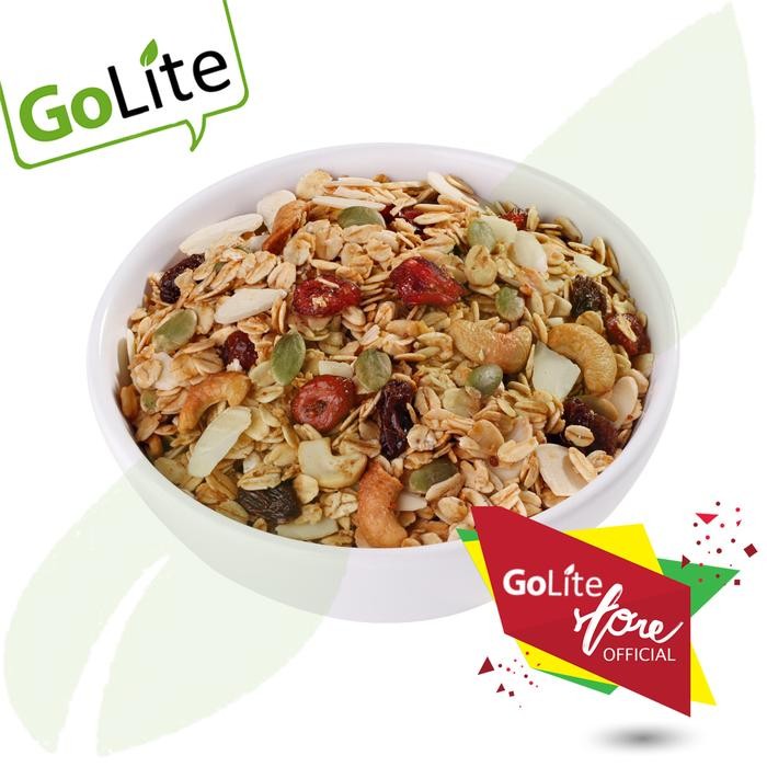 

GOLITE GRANOLA CRUNCHY NUTTY FRUITY 300G (DOUBLE PACK)
