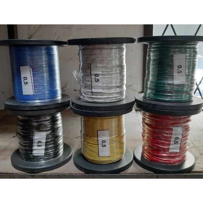 Kabel Bintik 0.5 mm 100 Meter Kabel Tembaga Kabel Roll Kabel Mobil