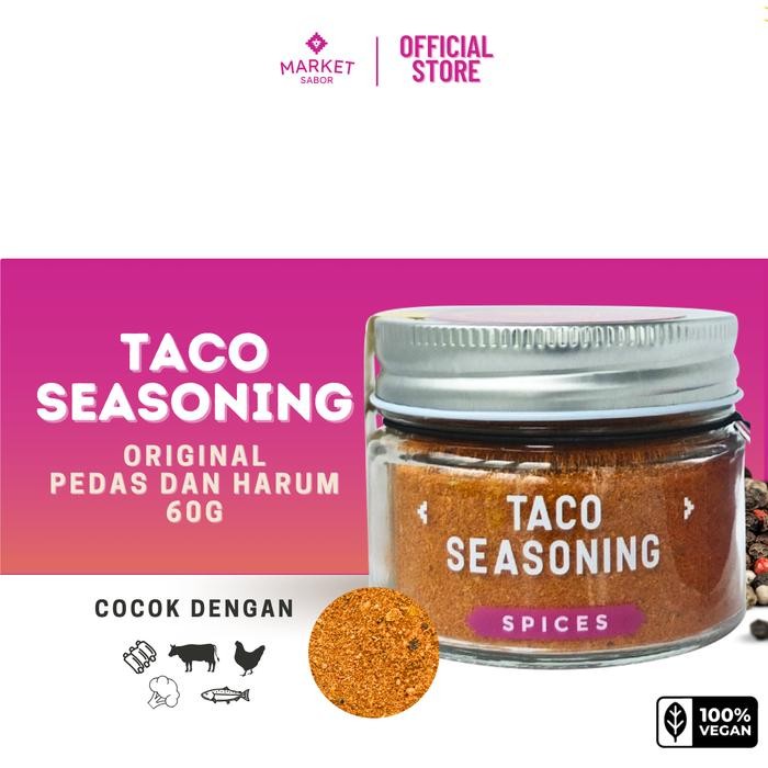 

Kirim,HariYgSama- Cocina Creativa Taco Seasoning - 60g - Spice