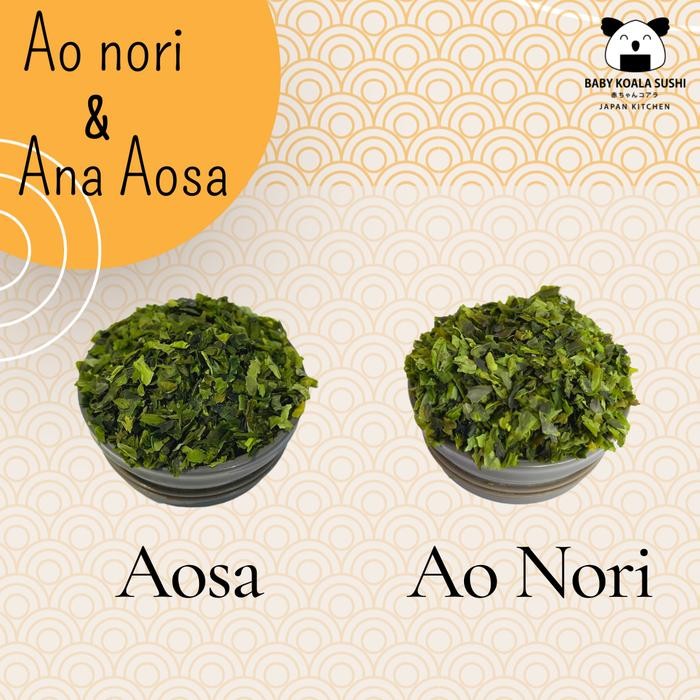 

AO NORI POWDER 500 GR BUBUK AONORI SERBUK NORI TABURAN TAKOYAKI