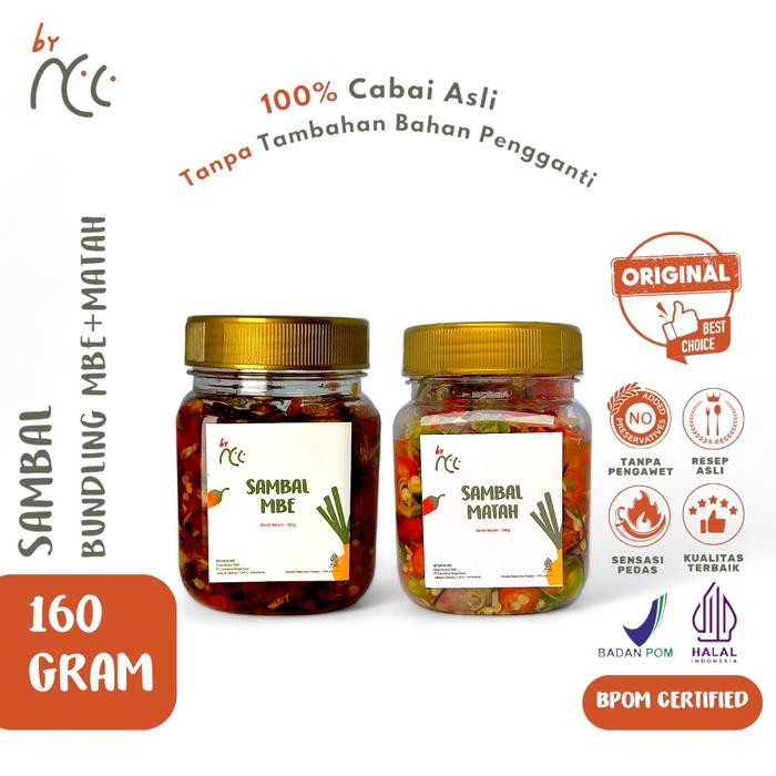 

Kirim,HariYgSama- By NCC Bundling Sambal Mbe dan Sambal Matah 160gr