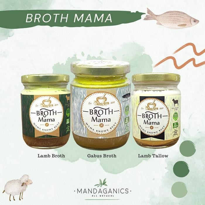 

BisaInstan- BROTH MAMA PREMIUM BONE BROTH GABUS PATTY GABUS BROTH LAMB BROTH