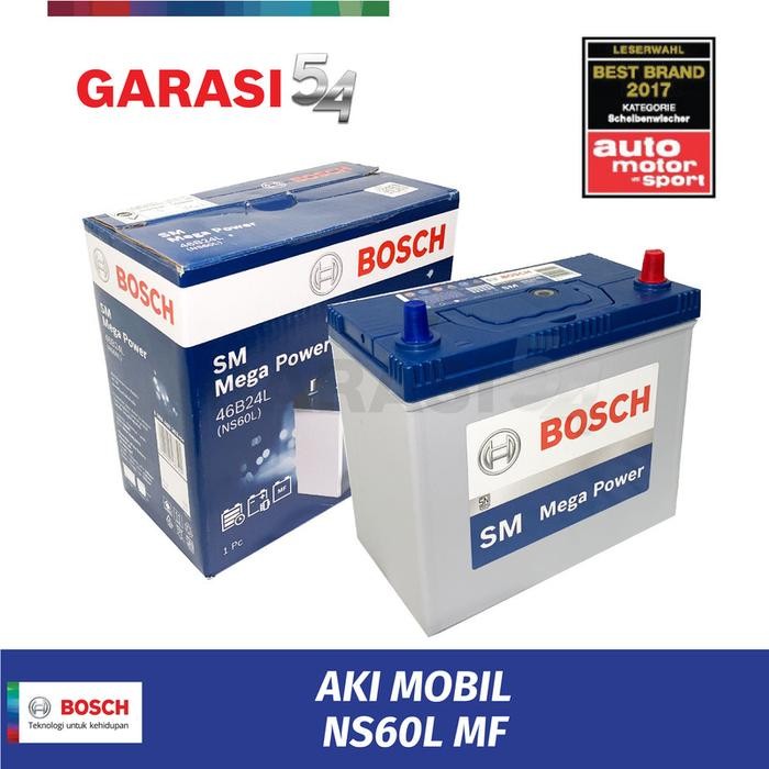 Aki Mobil Nissan March Ns60L Mf Bosch