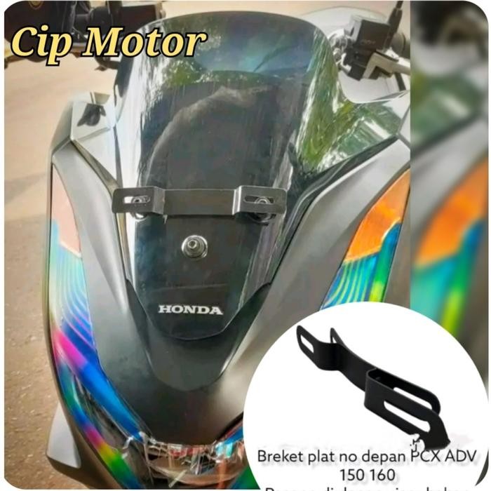 BREKET DUDUKAN PLAT NOMOR PCX 160 DUDUKAN PLAT NEW PCX 160 KUMIS