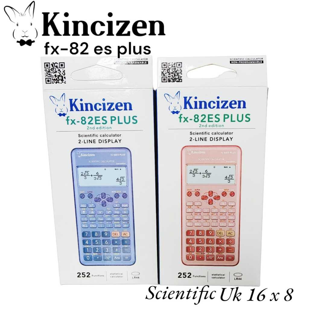 

kalkulator FX-82ES Plus SCIENTIFIC CALCULATOR FX 82 ES PLUS 2ND EDITION