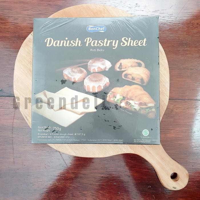 

BisaInstan- Bonchef Danish Pastry Sheet 750 Gram GOJEK GRAB