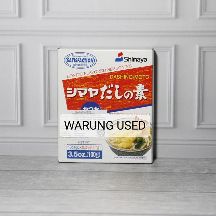 

BisaInstan- SHIMAYA DASHI NO MOTO JAPAN BUMBU RASA IKAN PENYEDAP RASA 100gr