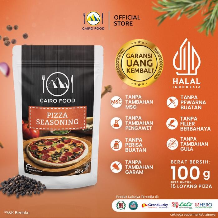 

BisaInstan- Bumbu Pizza Cairo Food - 100 Gram