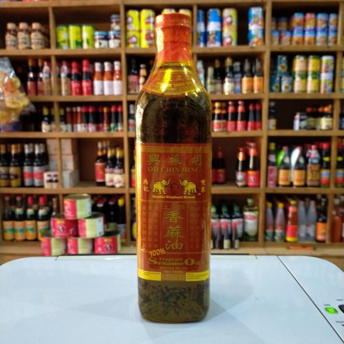 

BisaInstan- Oh Chin Hing Sesame Oil Double Elephant Brand/ Mayu Gajah 750ml
