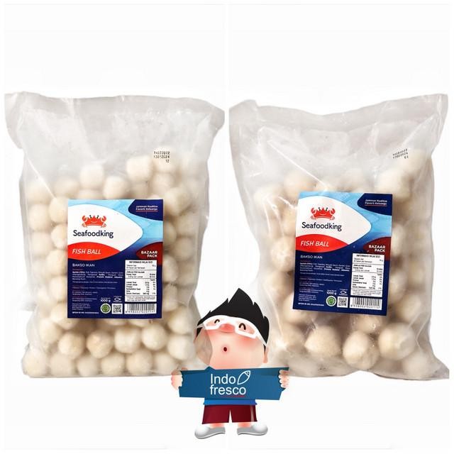 

Kirim,HariYgSama- Seafood King Bakso Ikan- Fish Ball 1 kg