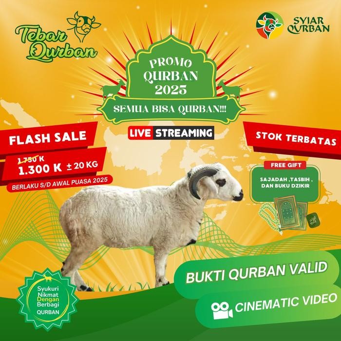 

Kirim,HariYgSama- Domba Kambing Qurban - SALE !
