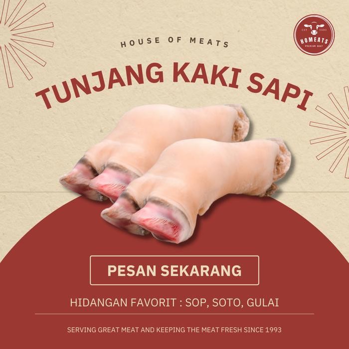 

Kirim,HariYgSama- Kaki Sapi Lokal Segar (Fresh) Murah
