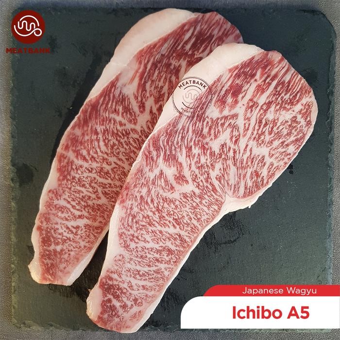 

Kirim,HariYgSama- MEATBANK JAPAN WAGYU PICANHA A5 ICHIBO Daging Beef Steak Top Sirloin