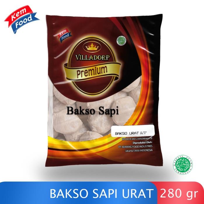 

Kirim,HariYgSama- Villadorp Bakso Urat - Beef Meatball 280gr