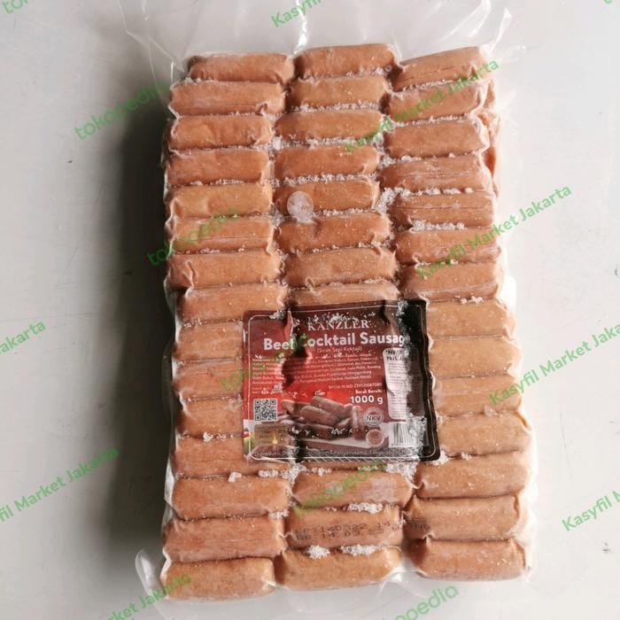 

Kirim,HariYgSama- kanzler beef cocktail 1kg sosis