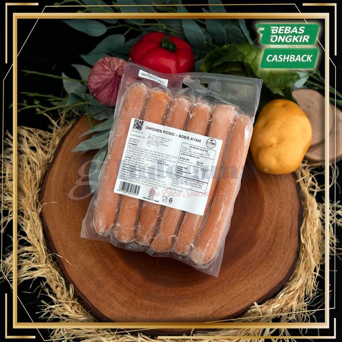 

Kirim,HariYgSama- Sosis Ayam Picnic El Primo / Chicken Picnic Sausage 1kg
