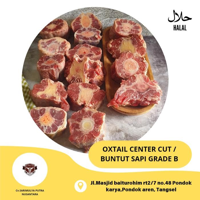 

Kirim,HariYgSama- buntut sapi mini 1 kg / oxtail center cut mini