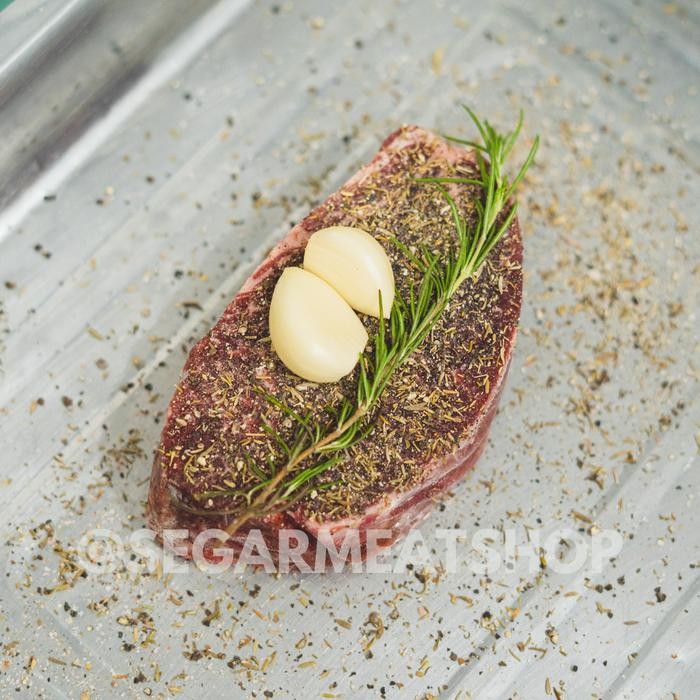 

Kirim,HariYgSama- Steak Marinasi AUS Wagyu Tenderloin MB7+ (Siap Masak) - Ready to Cook
