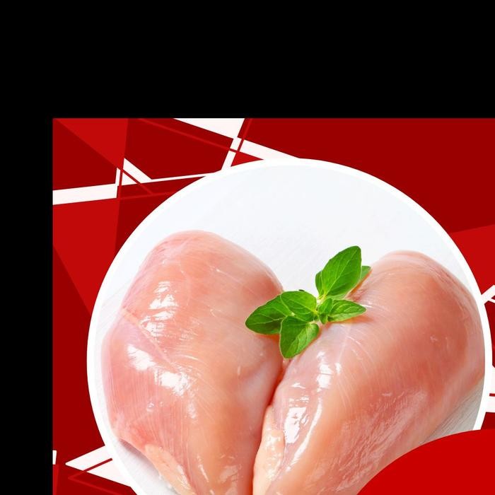 

Kirim,HariYgSama- Filet Dada ayam fresh isi 1kg/filet ayam/filet dada/ayam negeri/ayam p