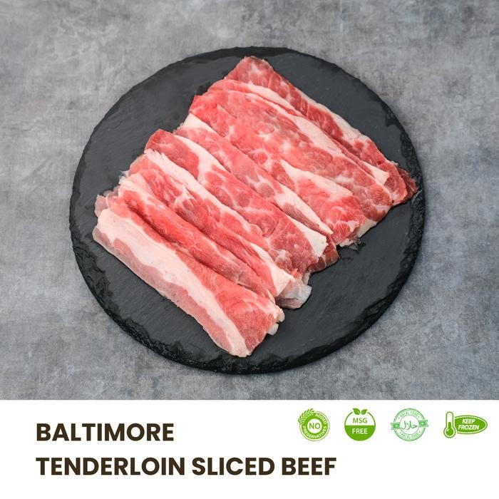 

Kirim,HariYgSama- Terlaris PREMIUM TENDERLOIN SLICED BEEF supply hotel,resto , catering