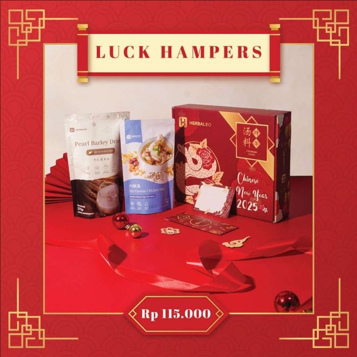 

Kirim,HariYgSama- Herbaleo - Luck's Hamper CNY