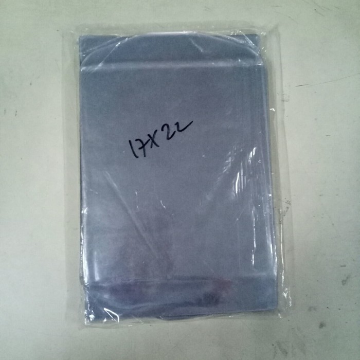 

PLASTIK STOCK KECIL / IURAN 17 X 22 CM (1 PACK 100 LEMBAR)