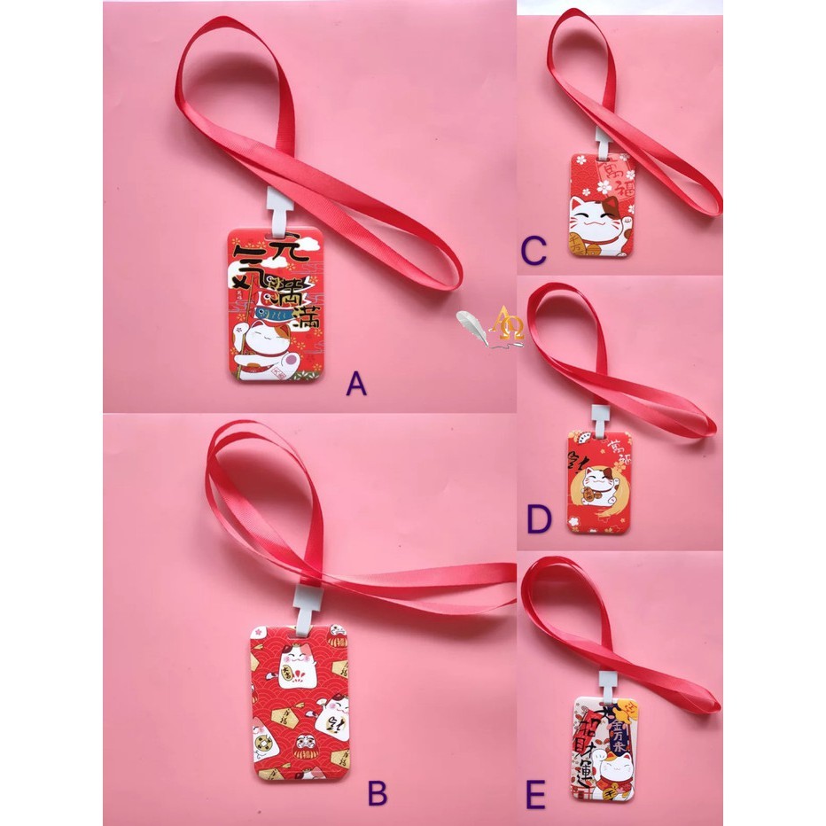 

Tempat Unik / Holder Model Tali Cat Lucky Maneki Neko Imut