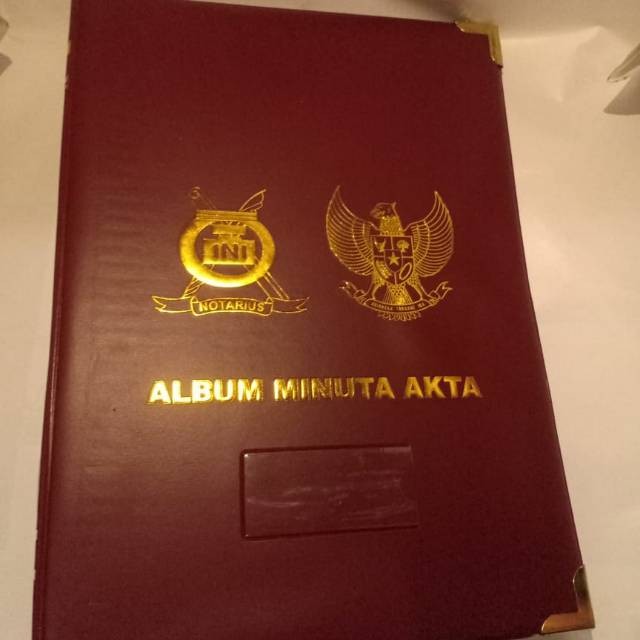 

Album Minuta Akta Notaris Isi 50 ik