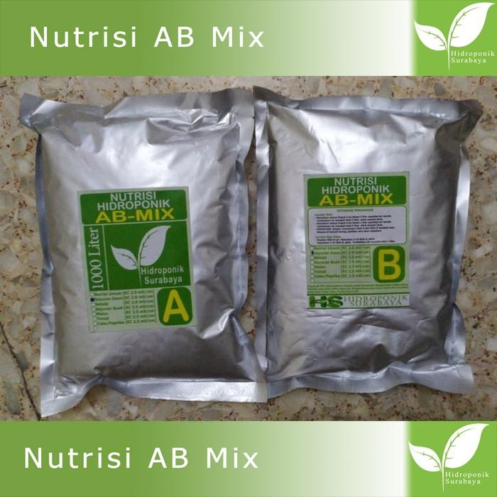 

Nutrisi AB Mix Hoponik Surabaya Sayur Daun 5 Liter *