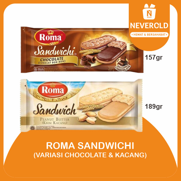 

BISKUIT ROMA SANDWICH ALL VARIANT