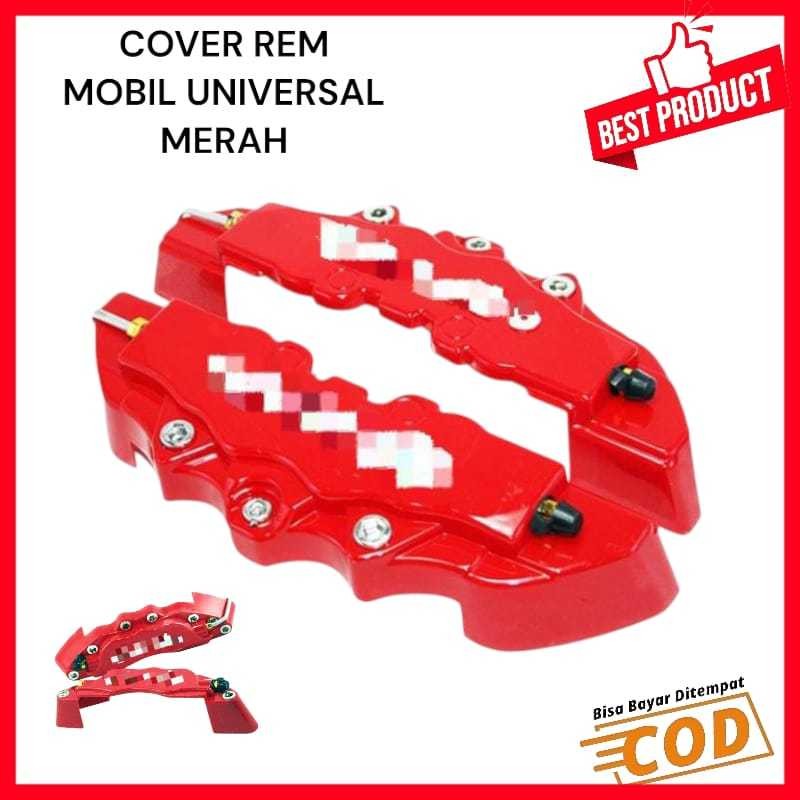 Cover Rem Mobil Universal Merah / Cover Rem Mobil Medium Merah Universal Murah