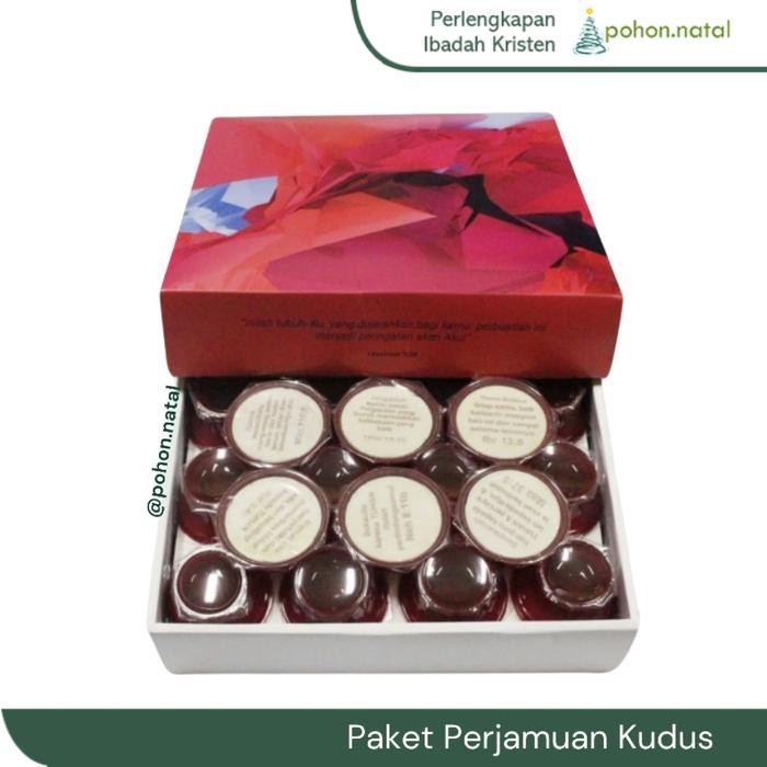

Paket Anggur dan Hosti Ayat Besar d5cm Manna Perjamuan Kudus 50 pcs