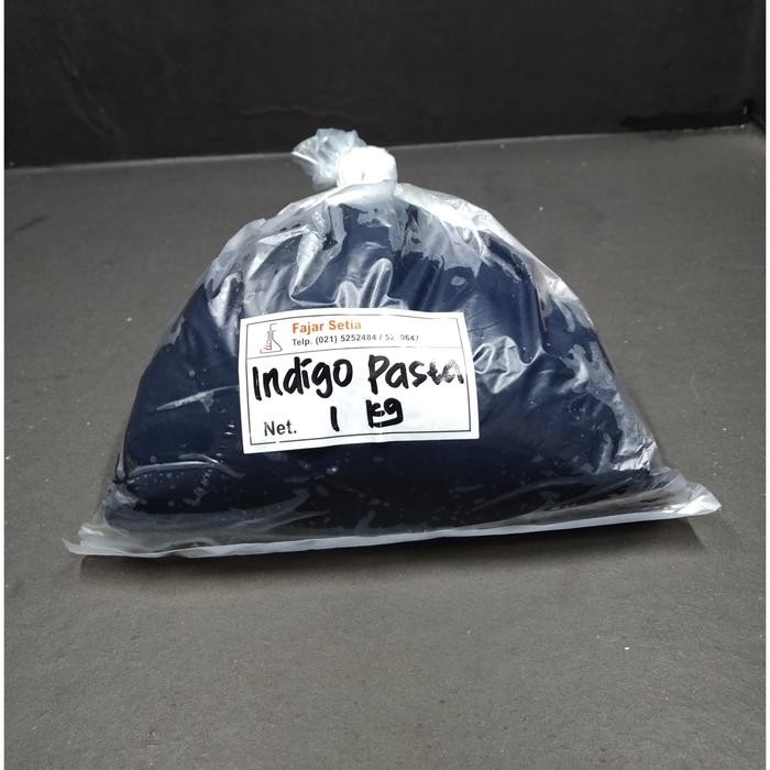 

ready stok indigo blue pasta (1kg) original