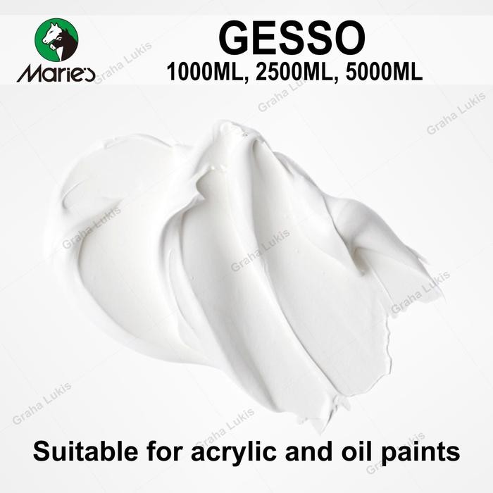 

ready stok maries gesso 1000ml original