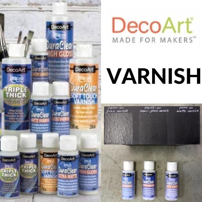 

ready stok varnish deco art americana duraclear original