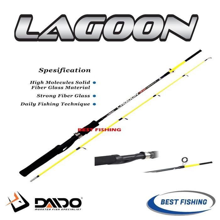 Joran Pancing Daido Lagoon Solid Fiber 120Cm Sampai 150Cm