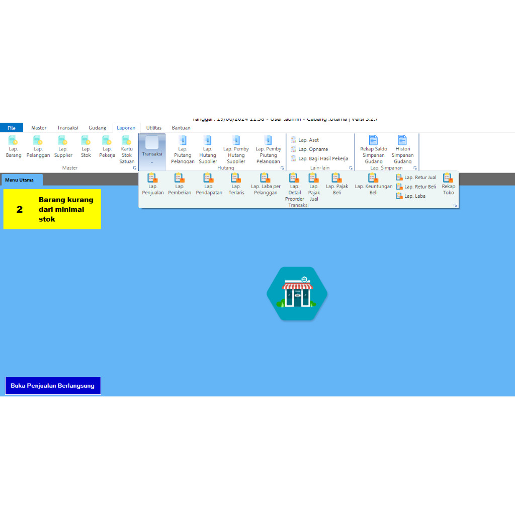 Software Program aplikasi Toko Pertanian
