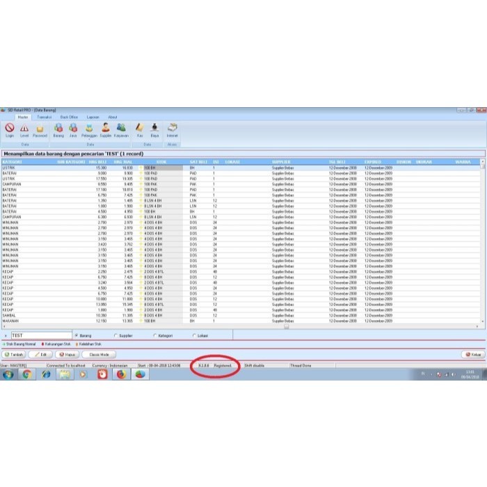 SOFTWARE KASIR TOKO SID MINIMARKET 6186