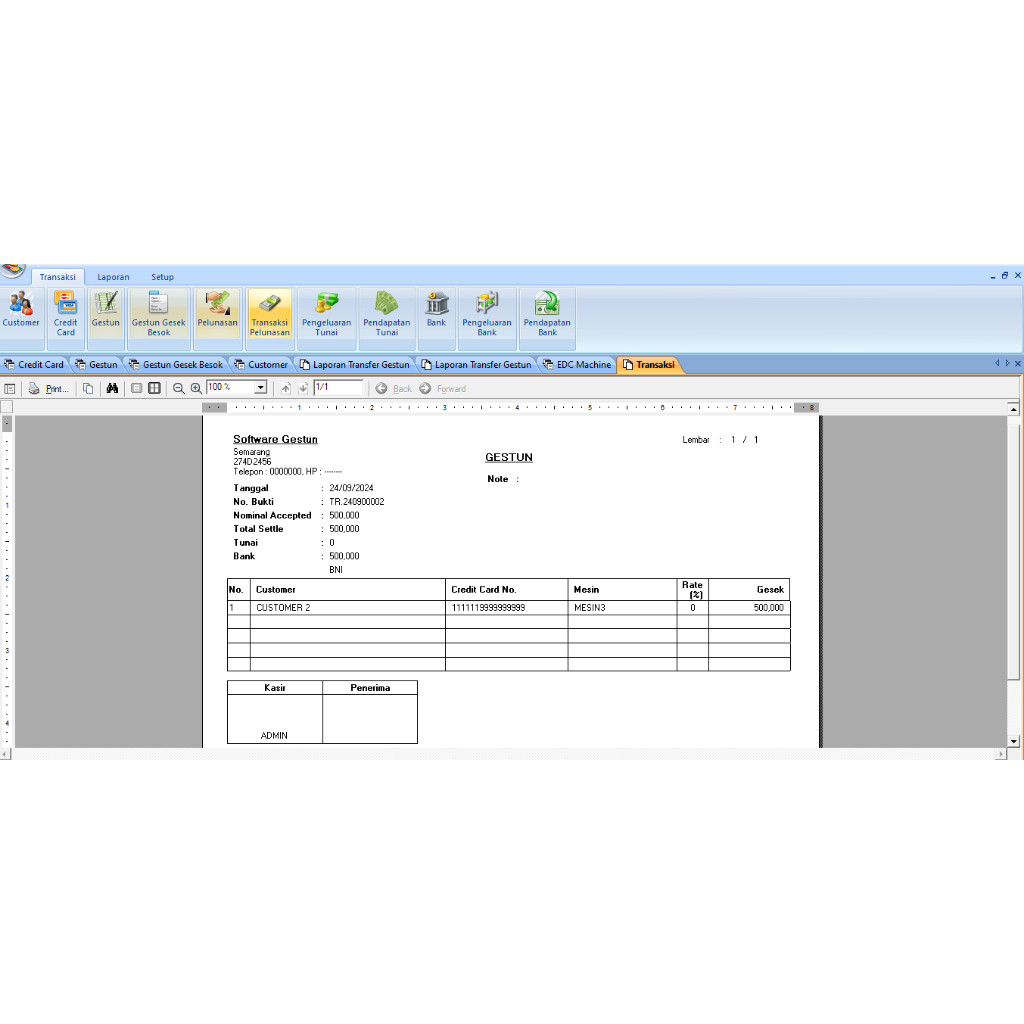 Software Aplikasi Pembukuan Brilink