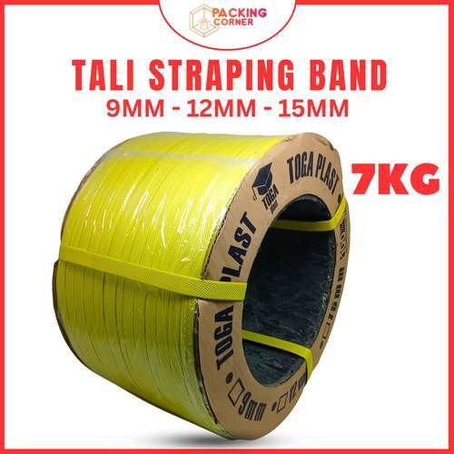 

Tali Strapping Band 9MM 12MM 15MM 7KG Tali Klem Packing Dus Karton Kuat Anti Jebol Heavy Duty