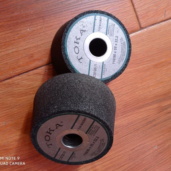 Gurinda Mangkok-Batu Gerinda Mangkok Merk Toka 4"