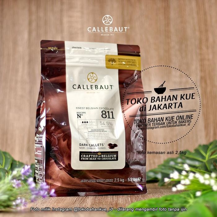 

Diskon Callebaut 811 54,5% 250Gr Cokelat Baking Dark Chocolate Couverture
