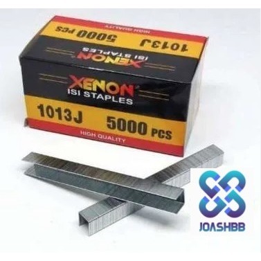 

Isi Staples 1013J isi 5000bh Paku Tembak XENON- Refill Air Nailer Stapler Gun XENON