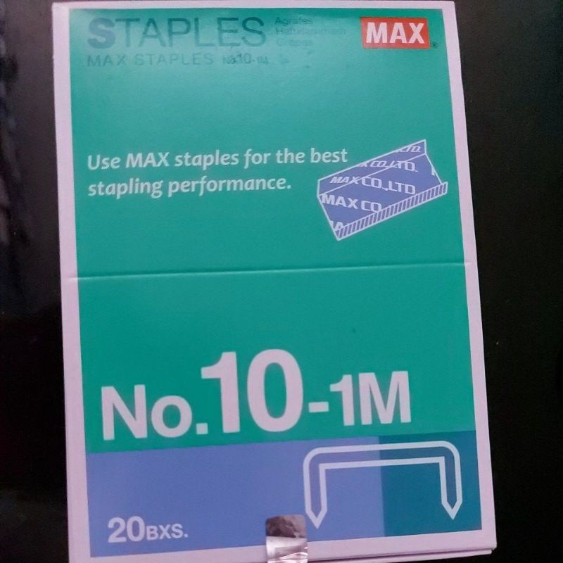 

Isi max no 10-1M harga tertera 1 pak isi 20 kotak kecil