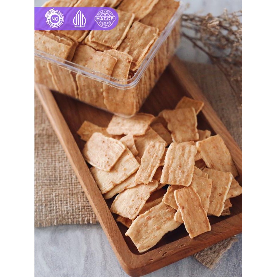 

NewZbgt- Gouda Crisp Kue Kering MISOL netto 235 Gr kemasan Toples Kotak